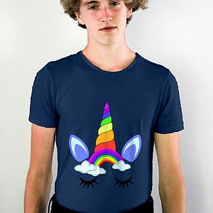 PRIDE Unicorn Horn T-shirt