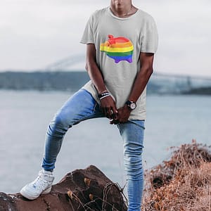 PRIDE Rainbow Pig T-shirt