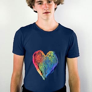 Pride Powder Heart T-shirt