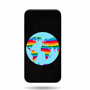 LGBT World Rainbow Phone Cover