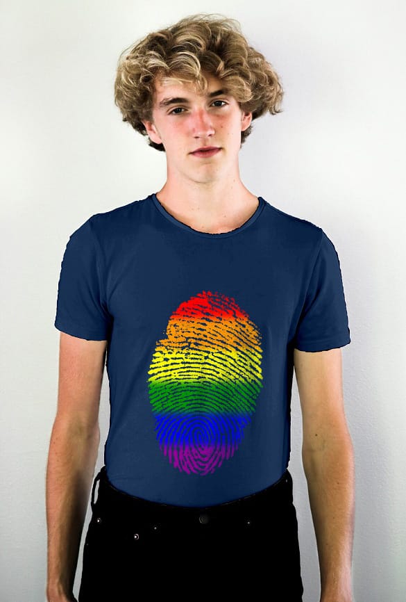 Pride Fingerprint T-shirt-4