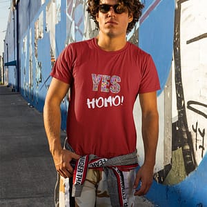 LGBT Yes Homo Tshirt