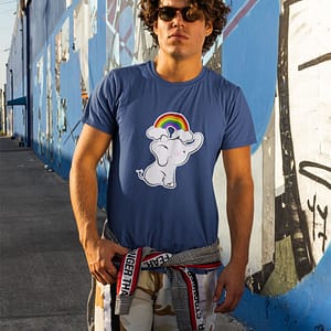 Rainbow Elephant Tshirt