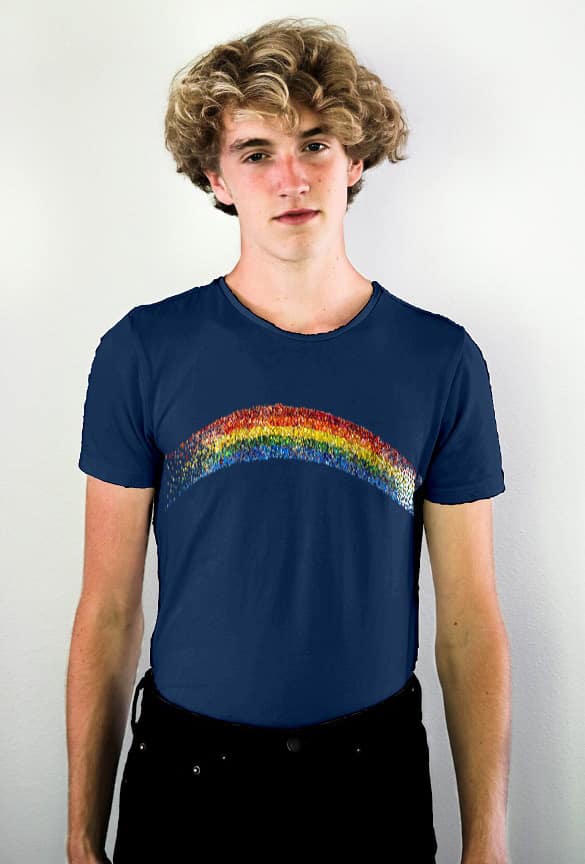 cheap rainbow shirts